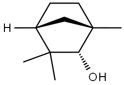 α-fenchylalcohol,endo-1,3,3-trimethyl-norbornan-2-ol,1,3,3-trimethyl-bicyclo[2.2.1]heptan-2-ol Struktur