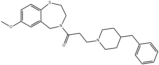 K201 hemifumarate Struktur