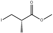 Propanoic acid, 3-iodo-2-methyl-, methyl ester, (S)- (9CI) Struktur