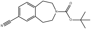 3H-3-Benzazepine-3-carboxylic acid, 7-cyano-1,2,4,5-tetrahydro-, 1,1-dimethylethyl ester