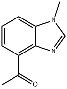 1-(1-methyl-1H-1,3-benzodiazol-4-yl)ethan-1-one Struktur