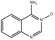 4-QUINAZOLINAMINE3-OXIDE Struktur