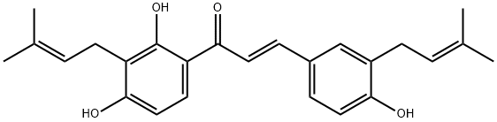 Kanzonol C Struktur