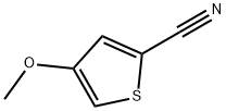 2-Thiophenecarbonitrile, 4-methoxy- Struktur