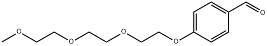 m-PEG4-benzaldehyde Struktur