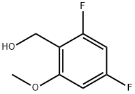 (2,4-difluoro-6-methoxyphenyl)methanol Struktur