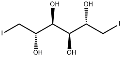 1,6-Dideoxy-1,6-diiodo-D-mannitol Struktur