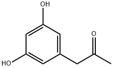 2-Propanone, 1-(3,5-dihydroxyphenyl)- Struktur