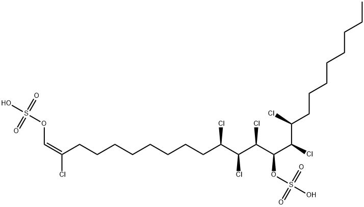 malhamensilipin A Struktur