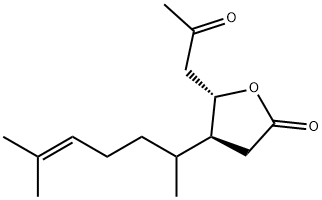 3,4-Seco-3-oxobisabol-10-ene-4,1-olide Struktur