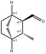 Bicyclo[2.2.1]heptane-2-carboxaldehyde, 3-methyl-, (2-endo,3-exo)- Struktur