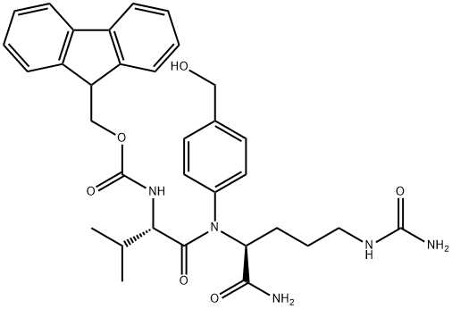 Fmoc-Val-Cit-PAB 結(jié)構(gòu)式