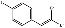 Benzene, 1-(2,2-dibromoethenyl)-4-fluoro-