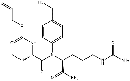 Alloc-Val-Cit-PAB Struktur