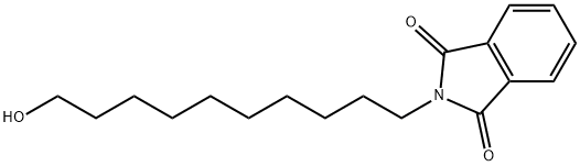 10-Phthalamido-1-decanol Struktur