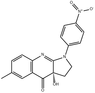 (S)-4'-nitro-Blebbistatin Structure