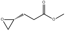 2-Oxiranepropanoic acid, methyl ester, (2R)- Struktur