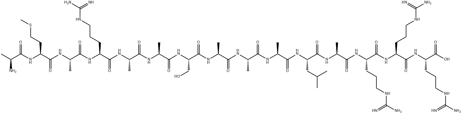 AMARA peptide Struktur