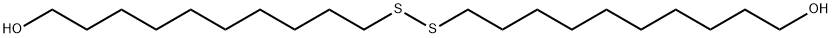 Bis(10‐hydroxydecyl)disulfide Struktur