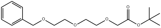 Benzyl-PEG3-CH2CO2tBu Struktur