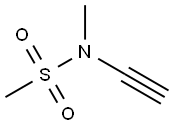 Methanesulfonamide, N-ethynyl-N-methyl- Struktur