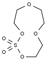 1,3,6,9-Tetraoxa-2-thiacycloundecane 2,2-Dioxide Struktur