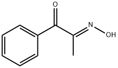 1,2-Propanedione, 1-phenyl-, 2-oxime, (2E)- Struktur