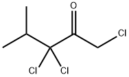 2-Pentanone, 1,3,3-trichloro-4-methyl- Struktur