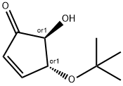 TRANS-4-TERT-BUTOXY-5-HYDROXY- 2-CYCLOPE Struktur