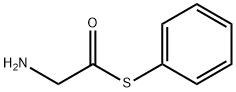 Ethanethioic acid, 2-amino-, S-phenyl ester Struktur