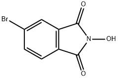 1H-Isoindole-1,3(2H)-dione, 5-bromo-2-hydroxy- Struktur