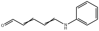 2,4-Pentadienal, 5-(phenylamino)- Struktur