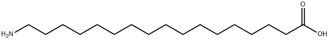 Heptadecanoic acid, 17-amino- Struktur