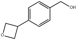 4-(3-Oxetanyl)benzenemethanol Struktur