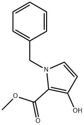 Methyl 1-Benzyl-3-hydroxy-1H-pyrrole-2-carboxylate Struktur