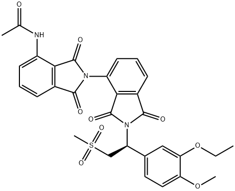 Apremilast Impurity 28 Struktur