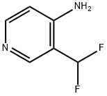 3-(Difluoromethyl)pyridin-4-amine Struktur