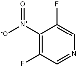 Pyridine, 3,5-difluoro-4-nitro- Struktur