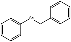 Benzene, [(phenylmethyl)seleno]- Struktur