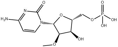 5'-Cytidylic acid, 2'-O-Methyl- Struktur