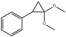 Benzene, (2,2-dimethoxycyclopropyl)- Struktur