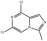 6,8-dichloro-3-methylimidazo[1,5-a]pyrazine Struktur