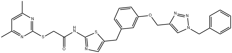 Sirt2-IN-1 Struktur