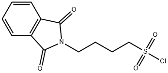 2H-Isoindole-2-butanesulfonyl chloride, 1,3-dihydro-1,3-dioxo- Struktur