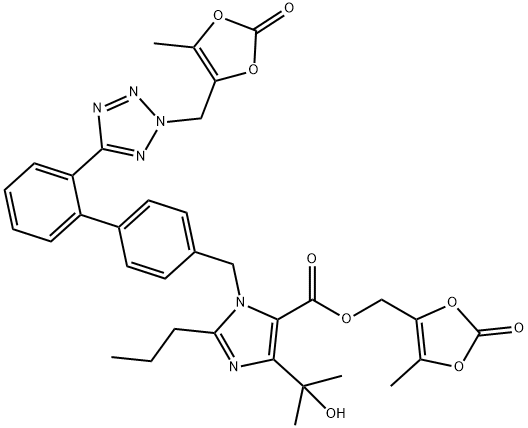 Olmesartan Medoxomil Impurity 2 Struktur