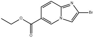 Ethyl 2-bromoimidazo[1,2-a]pyridine-6-carboxylate Struktur