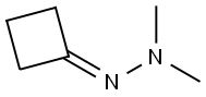 Cyclobutanone, 2,2-dimethylhydrazone Struktur