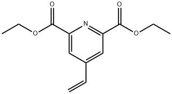 Diethyl 4-vinylpyridine-2,6-dicarboxylate Struktur