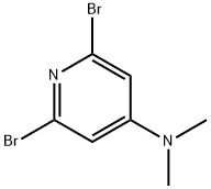 4-Pyridinamine, 2,6-dibromo-N,N-dimethyl- Struktur