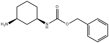 (1R,3S)-BENZYL 3-AMINOCYCLOHEXYLCARBAMATE(WX601705) Struktur